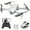 White, variant on Drone with Camera, FPV Drone with Brushless Motor, One Key Take Off/Landing, Gesture Selfie, 3 Speed Modes, Drone for Adults and Beginners