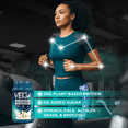 thumbnail image 6 of Vega - Protein & Greens Plant-Based Protein Powder, Vanilla, Gluten-Free, 20g Protein, 25 Servings (26.08oz), 6 of 7