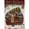 thumbnail image 3 of Briarwood Lane Merry Christmas Camper Primitive House Flag, 3 of 4