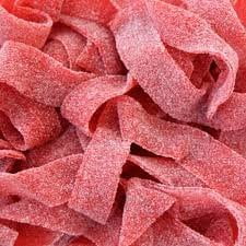 Sour Power Strawberry Gummy Belts 6.6 Pound