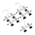 thumbnail image 2 of 5 Piezas Ganchos para Colada Clips para Colgar Perchas para Botas Clips Pinzas para Ropa portátiles de Acero Inoxidable Pinzas para Ropa para Bolsos negro Macarena Clips para colgar botas, 2 of 7
