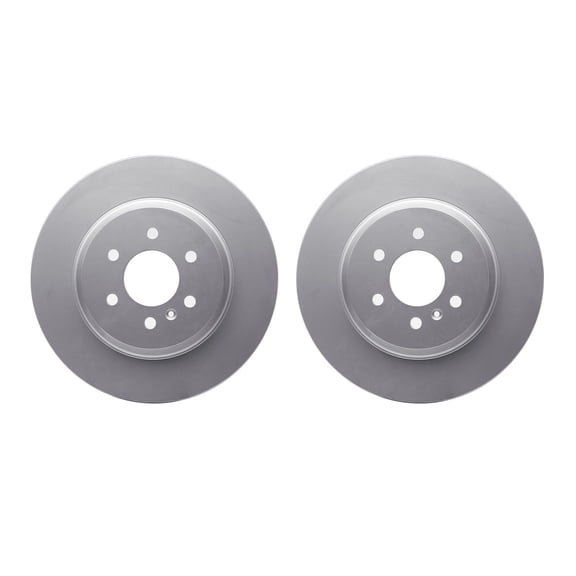 Dynamic Friction Company Rear Brake Rotors 6002-49000