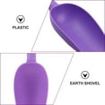 thumbnail image 2 of Purple Plastic Garden Shovel for Home Use Lightweight Ergonomic Handle Smooth Surface 2 Pieces, 2 of 8