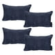 thumbnail image 1 of Cojin Riñonera Decorativa Rectangular Set de 4 Soho Azul, 1 of 4