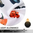 thumbnail image 5 of Cafe Curtains Length, Pumpkins/Bats/Witch Hat/Lanterns Printed Halloween Decorations Short Tier Curtains for Kitchen Half Window Curtains for Bathroom Decor,24 Inch, 5 of 7