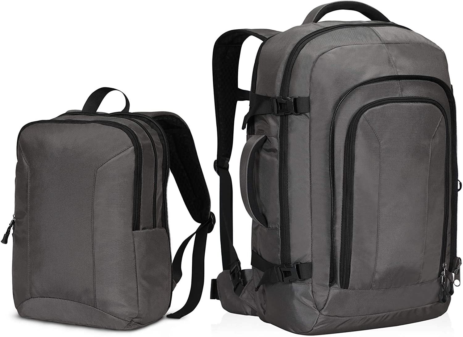 backpack with day bag