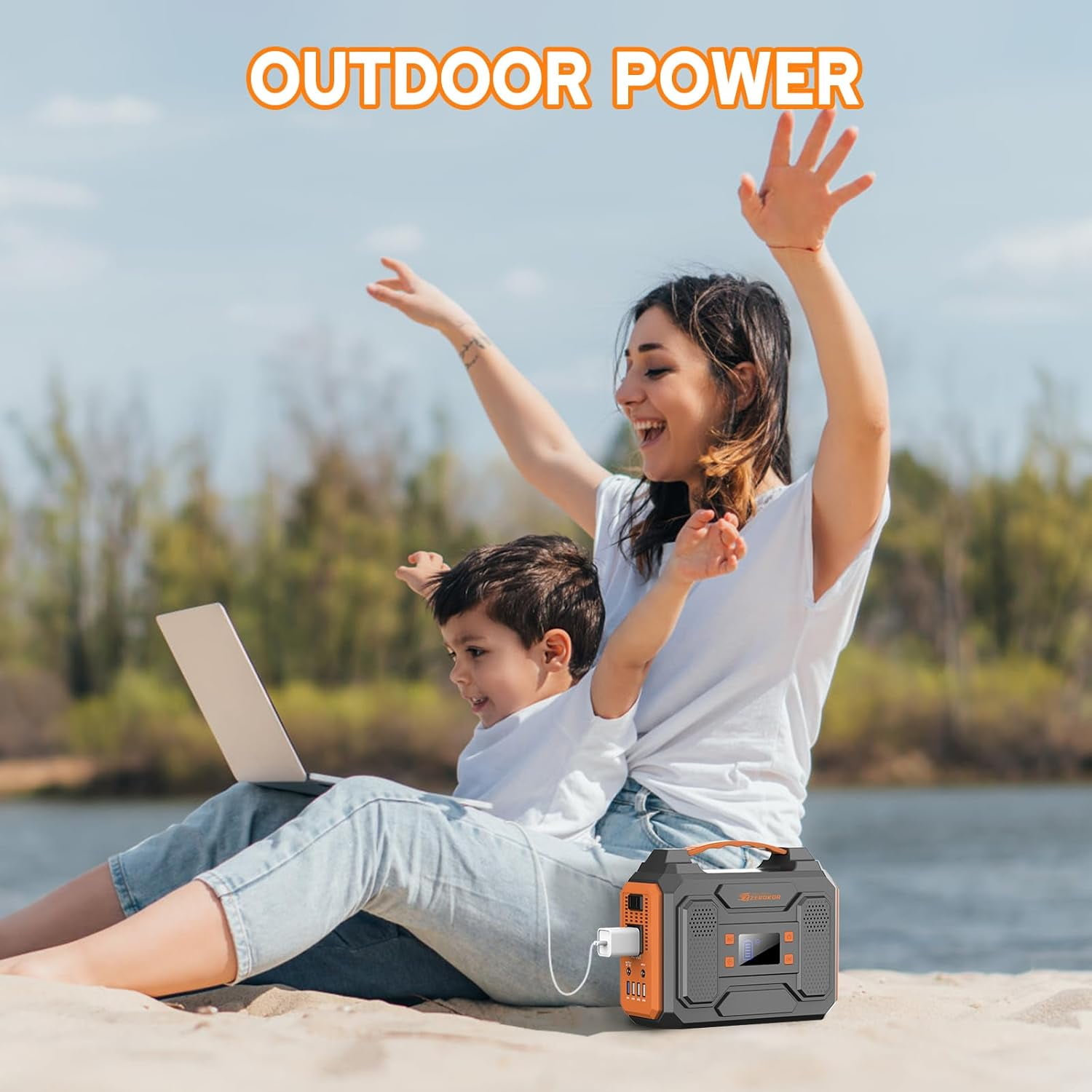 ZeroKor 300W Portable Power Station, 280Wh Solar Generator with Pure Sine  Wave AC & USB QC3.0 - Walmart.com