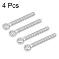 thumbnail image 3 of Unique Bargains M5 x 35mm 304 Stainless Steel Machine Shoulder Lift Eye Bolt Rigging 4pcs, 3 of 3
