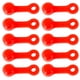 thumbnail image 1 of 20 piezas de riesgo para bicicleta, tapón de rosca para purga de aceite, cubierta antipolvo para freno de disco (rojo), 1 of 7