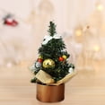 thumbnail image 6 of Qocolhg Outdoor Indoor Christmas Decorations Clearance, Christmas Decor 7.9inch Small Christmas Tree Ornament Mini Christmas Tree Christmas Decor Scene Setting For Living Room Desk Bedroom Ornaments, 6 of 6