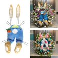 thumbnail image 1 of Kit de Decoración de Pascua Yotijar Bunny Butt Wreath Azul, 1 of 7