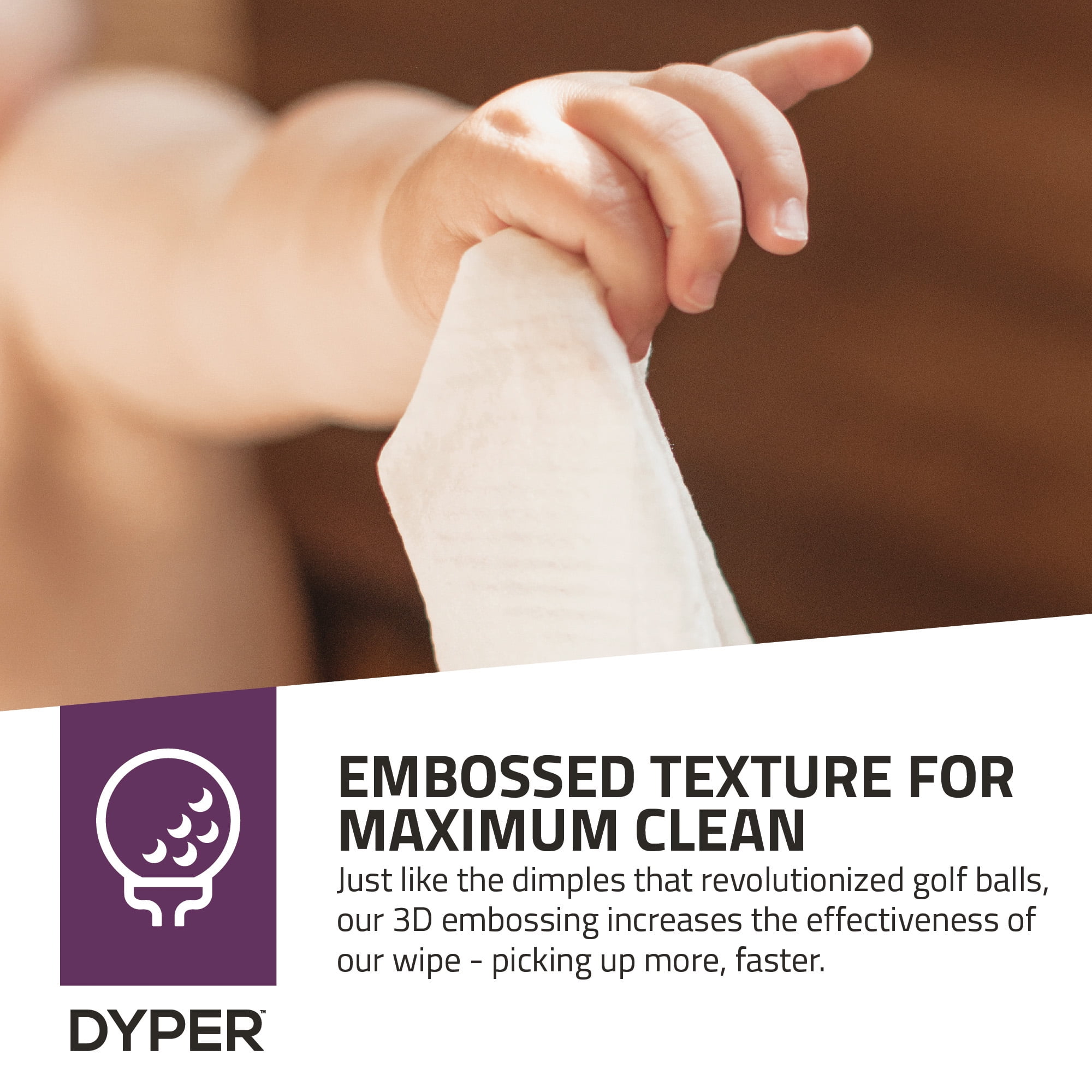 DYPER Ultra Premium Baby Wet Wipes for Sensitive Skin, Unscented, 4 Packs 240 Total Wipes