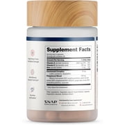 Snap Supplements Eye Health, Lutein, Zeaxanthin, Bilberry Extract, Lycopene - 60 Capsules