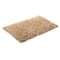 thumbnail image 2 of Knightsbridge Chenille Shaggy 220 GSF Non Skid Back Bath Rug Set - 2- Piece - 17x24 and 21x34", Natural, 2 of 2