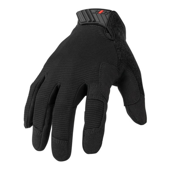 212 Performance MGTS-BL05-008 Touchscreen Compatible Mechanic Gloves in Black, Small