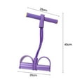thumbnail image 4 of EYIIYE Elastic Apparatus Yoga Muscle Training Gym Portable Pedal Rally, 4 of 6