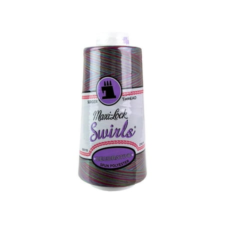 UPC: 0036771710053 | A&E Maxi Lock Swirls Thread 3000yd Tie Dye Punch