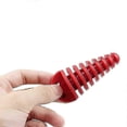 thumbnail image 3 of Motorcycle Exhaust Pipe Plug Muffler Wash Plug Pipe Protector Motocross Exhaust Plug Move Blow-down Silencer (2 Pieces, Red + Black) Starlight, 3 of 4