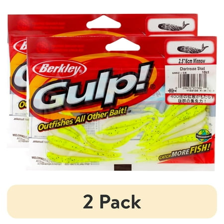 (2 pack) Berkley Gulp! Minnow