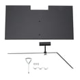 thumbnail image 2 of Grave Plaque Holder, Grave Marker Stand Easy Assembly Matte Finish  For Garden, 2 of 8