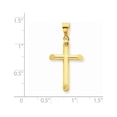 thumbnail image 3 of Primal Gold 14K Yellow Gold 3-D Hollow Cross Pendant, 3 of 7