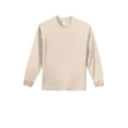 thumbnail image 5 of Port & Company Tall Long Sleeve Essential Tee-4XLT (Natural), 5 of 6