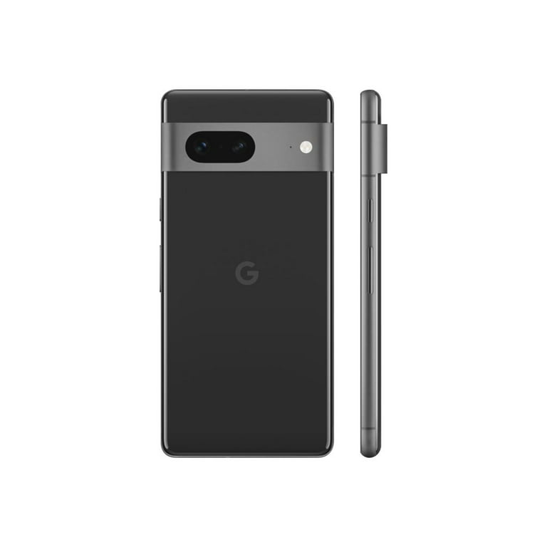 Battery Obsidian Google - Unlocked Phone Wide 256GB Pixel 24-Hour 7-5G - - and Angle Lens with Android Smartphone