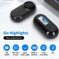 thumbnail image 5 of Pocket Video Camera Portable Small Camera Mini 1080P Camera Video Recorder for Cycling Sports Car Home Black, 5 of 5