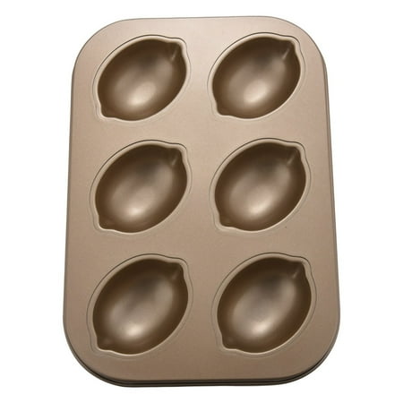 

Carbon Steel Cake Mold Lemon Shape Cake Dish Muffin Pot Cake Tray Chiffon Cake Muffin Cream Mousse Dessert