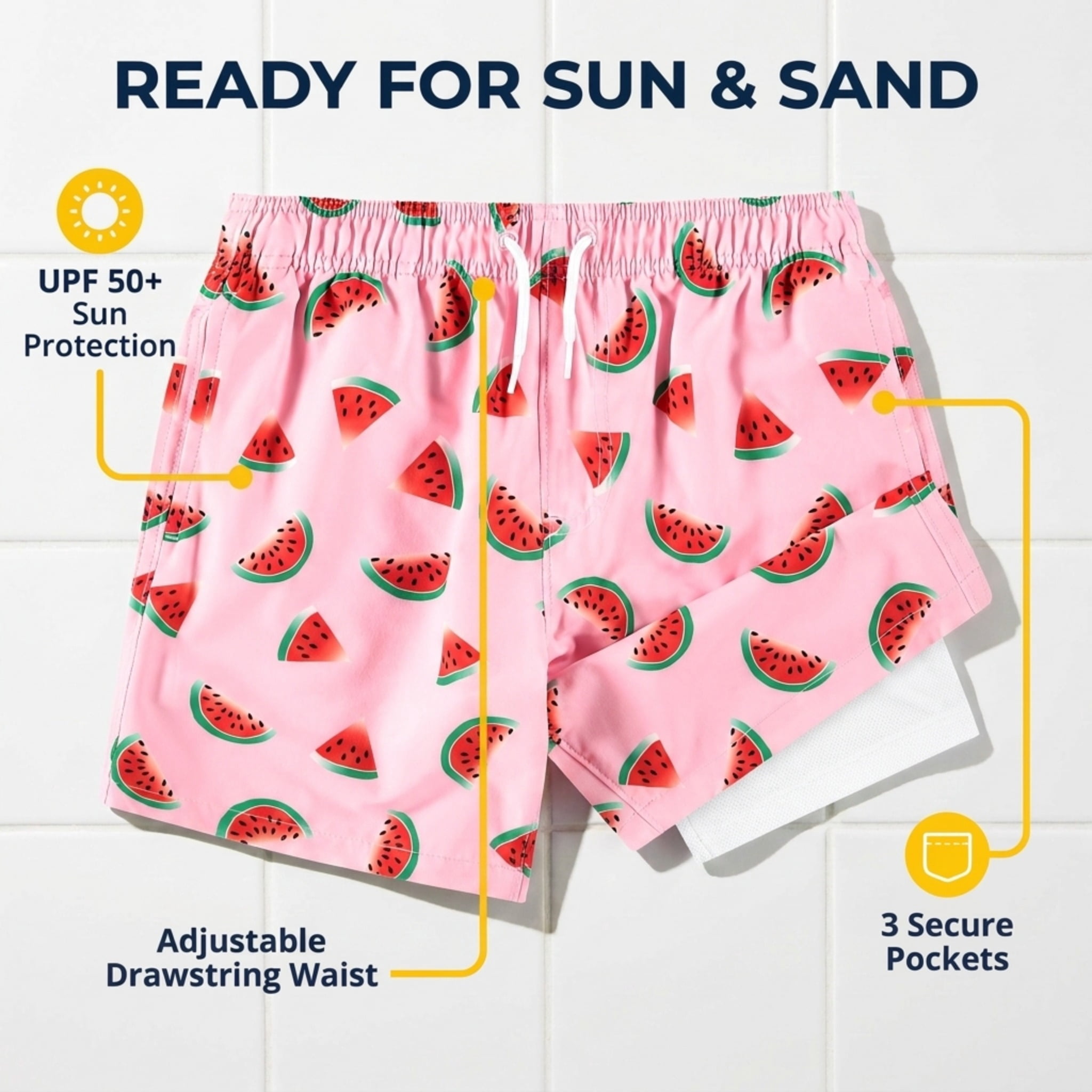 Watermelon Swim Trunk