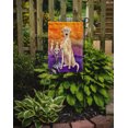 thumbnail image 2 of Carolines Treasures CK3200GF Hallween Yellow Labrador Retriever Garden Size Flag, 2 of 3