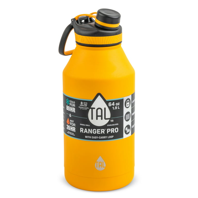 Bottle TAL 64oz, Summer Ranger Stainless Steel Orange Water