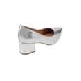 thumbnail image 3 of Zapatilla cerrada charol Vizzano 1220315 tacón bloque plateado 22, 3 of 4
