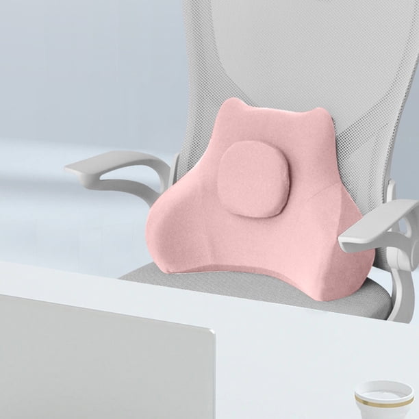 Soporte lumbar para coche, respaldo del asiento del conductor, cojín lumbar para respaldo montado en el coche, soporte lumbar, cojín de soporte lumbar para conducción del conductor, cojín de respaldo