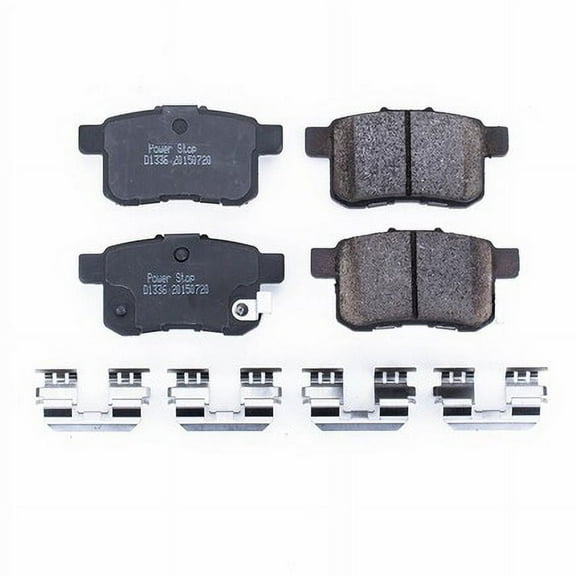 PowerStop 17-1336 Disc Brake Pad Set Acura, Honda Disc Brake Pad Set - Rear