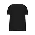 thumbnail image 5 of Xuyuer Womens Dressy Casual Blouses Asymmetrical V Neck Business Work Tops Ruffle Sleeve Summer Shirts, 5 of 7