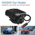 thumbnail image 1 of Car Heater Windshield Defroster 2 In 1 Portable Electric Car Heater 12V/24V Heating Cooling Fan Warmer Wind Defrosting Anti-Fog Heater Windshield Defogger Defroster, 1 of 10
