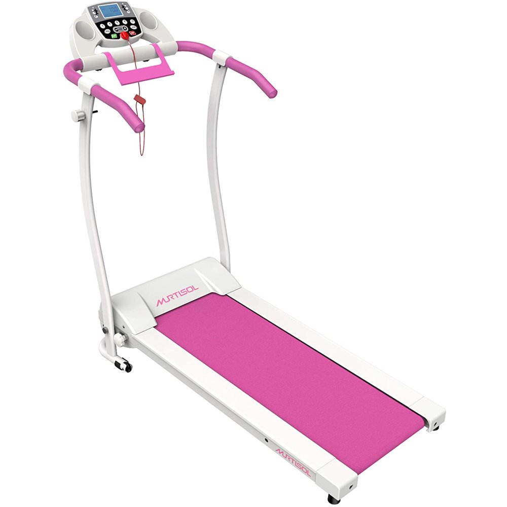Murtisol Electric Folding Treadmill Smart Motorized Walking Running