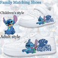 thumbnail image 2 of Zapatos a juego para la familia Stitch, zapatos para niños, zapatillas de deporte para madres y niños, zapatos informales para estudiantes, hombres y mujeres, 2 of 5