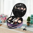 thumbnail image 6 of BZSMCE Makeup Bag Large Travel Cosmetic Bag with Adjustable Dividers Fashion Eagle's Celestial Flight Printed, 6 of 7