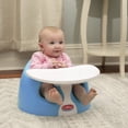 thumbnail image 2 of Silla portátil para bebé Nuby My Floor Seat con arnés de seguridad, color azul, 2 of 2