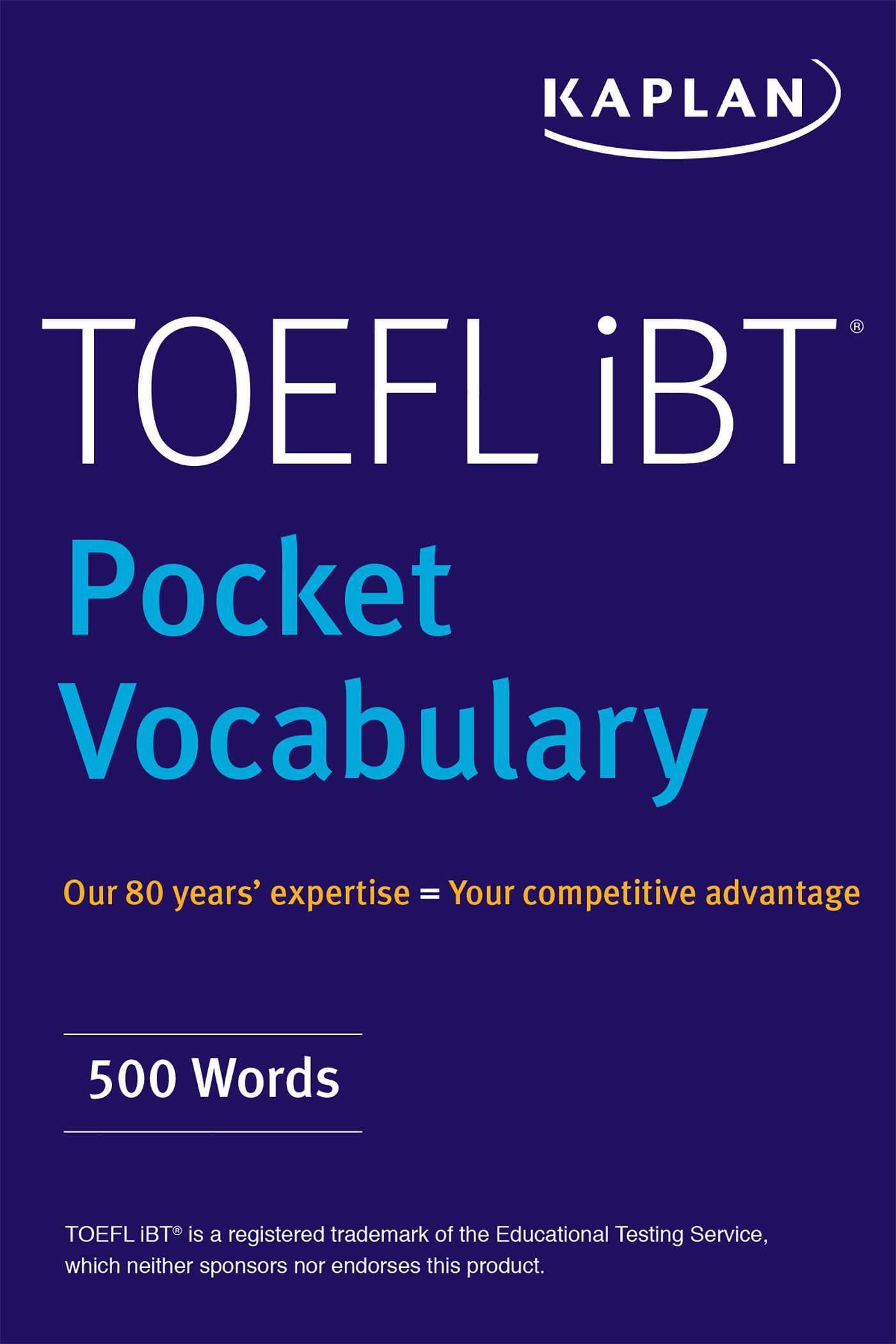 best toefl vocabulary book