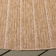 thumbnail image 4 of SAFAVIEH Retreat Austen Solid Indoor/Outdoor Area Rug, Natural/Ivory, 6'7" x 6'7" Round, 4 of 16