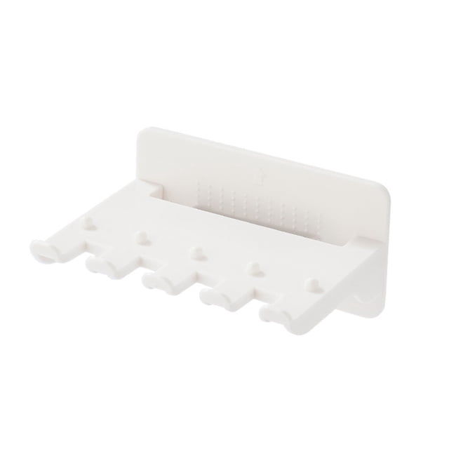 TIMIFIS Toothbrush Holder Multi Functional, No Punching, Toothbrush Rack, Bathroom Dormitory, Wall Mounted, Bathroom Mouthwash Cup Rack Storage Rack Hooks/Hangers/Holders