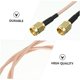 thumbnail image 3 of 2 piezas Cable de extensión Extensor de antena Adaptador de antena Cable de puente Adaptador de puente, 3 of 6