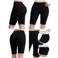 thumbnail image 4 of Made by Olivia Women's 3-Pack Basic Solid Active Yoga Biker Shorts, 4 of 5