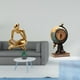 thumbnail image 2 of Figura de lector abstracto,Estatua de pensador abstracto,arte,manualidades,decoraciones,Figuras humanas decorativas para oficina,objetos coleccionables,Figura de escritorio,Reloj de mesa con, 2 of 8
