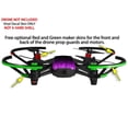 thumbnail image 3 of Skin Decal Wrap 2 Pack for DJI Ryze Tello Drone Fire Purple DRONE NOT INCLUDED, 3 of 4