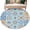 Blue, variant on Blue Mediterranean Round Area Rug 6Ft Washable Circle Rugs for Bathroom Office, Vintage Moroccan Tiles Texture Non-Slip Carpet Floor Mats Indoor Outdoor Carpet Runner Aesthetic Home Decor