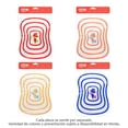 thumbnail image 1 of Tablas para picar Prichos varios colores set con 2 pzas, 1 of 1